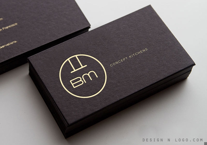 BM Concept Kitchens business card