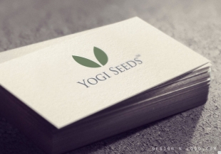Yogi Seeds business card design